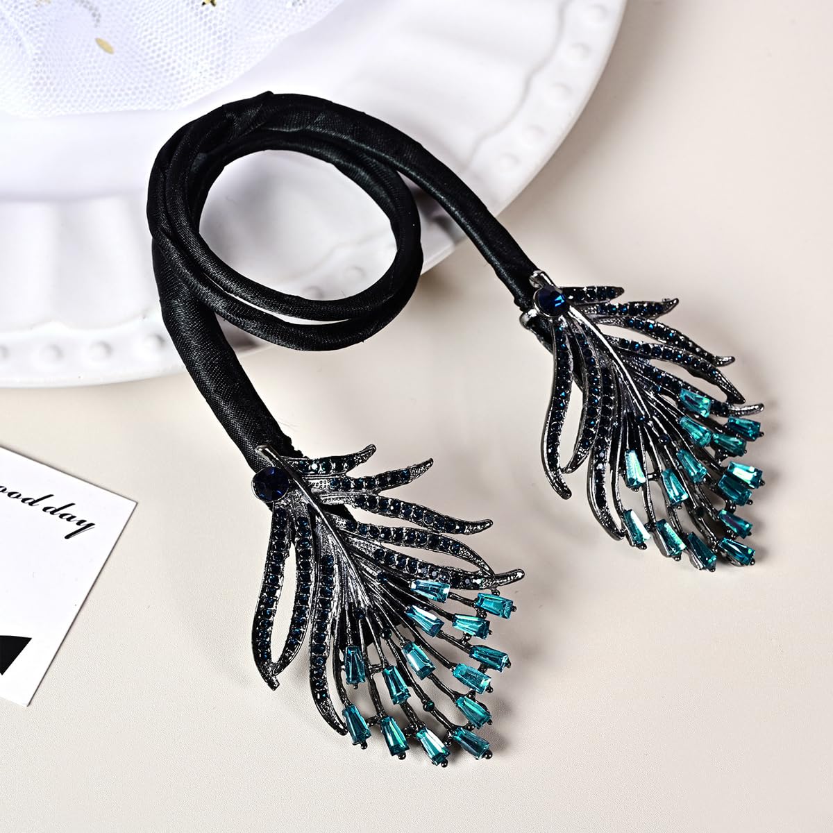 PALAY Hair Bun Maker for Women with Hidden Wire and Rhinestone Floral Clips | Elegant Styling