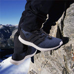 PALAY No Tie Shoelaces for Sneakers and Hiking Boots with Elastic Lock | Gray Silicone