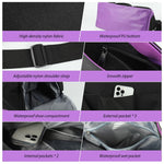 PALAY Women Gym Bag for Travel and Fitness with Shoe Compartment and Wet Pocket | Lightweight Nylon Carry On