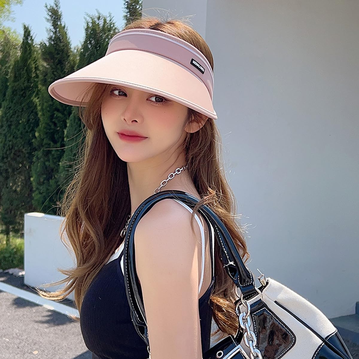 PALAY Face Mask for Cycling and Outdoor Sports with Adjustable Ties and UPF 50+ Pink