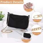 PALAY Gold Purse Chain for Crossbody Bags with Snap-In Buckles and 5 Size Options