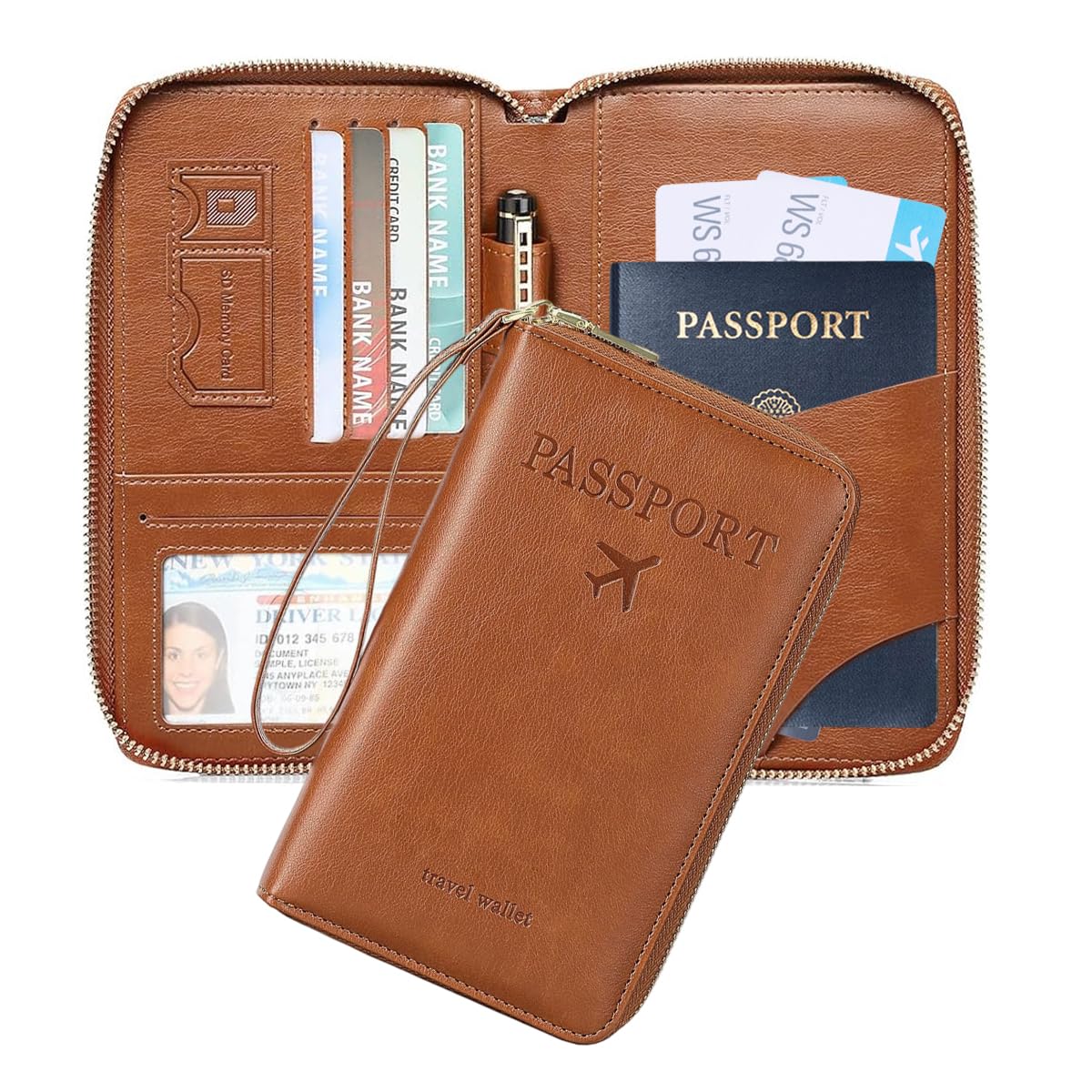 PALAY Travel Passport Wallet for Men & Women