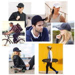 PALAY Womens Baseball Cap for Everyday Wear with Ponytail Hole Adjustable 54–60 cm Cotton Grey