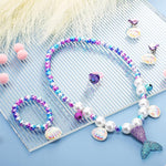 PALAY Jewellery Set for Girls with Crown Necklace Bracelet Earrings and Ring | Ideal Gift for Ages 4–12