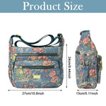 PALAY Crossbody Bag for Women with Multi Pocket Design and Adjustable Strap | 3 PCS Nylon Set