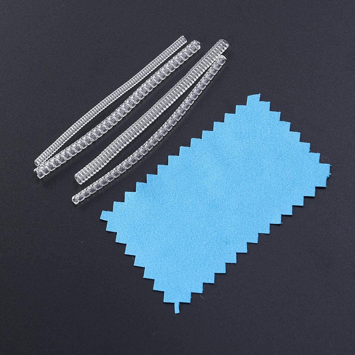 PALAY® Invisible Ring Adjuster Set for Loose Oversized Rings Spiral Coil Ring Fitter Tightener Set (4peice,2mm/5mm Coil and 3mm/5mm Flat Coil)