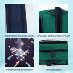 PALAY School Backpack for Kids with Dual Zipper & 35×35×12cm Capacity | Nylon Cartoon Design
