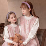 PALAY Headband Set for Women with Floral and Pearl Designs 7pcs | Purple Gift Accessory