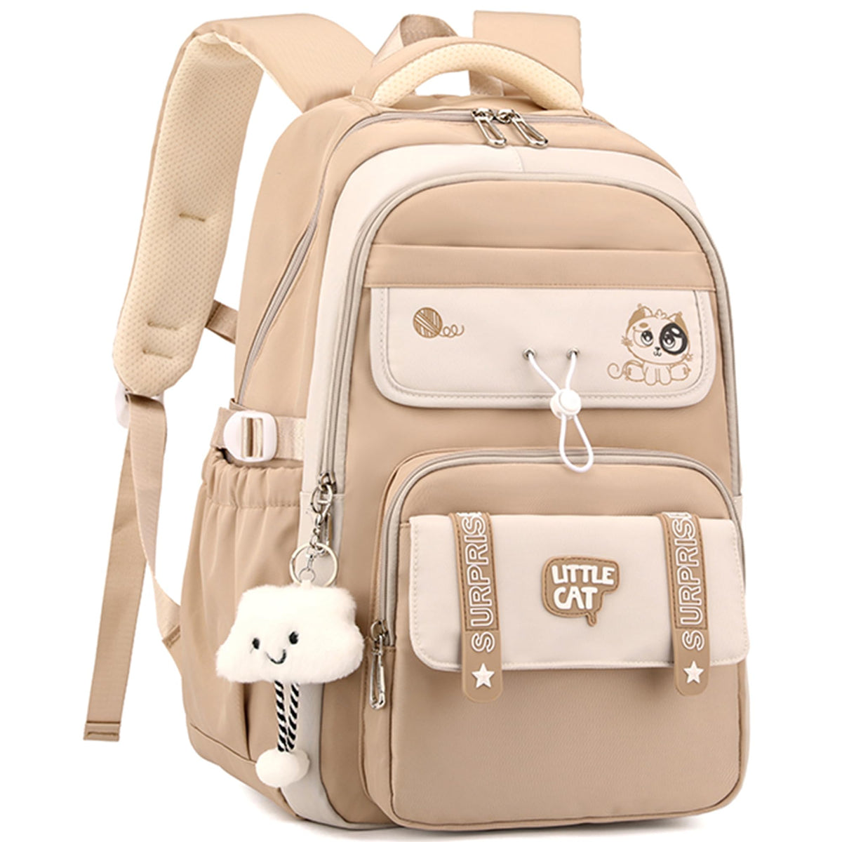 PALAY® School Bags for Girls Boys Cute Girls Backpack Teens Elementary School Backpacks Multi-Pocket Lightweight Daypacks Bookbags for School Travel