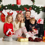 PALAY Christmas Hair Bands for Kids featuring Soft Non Slip Fit | 10 Pcs Festive Headbands