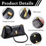PALAY Women Handbag for Any Occasion with Metal Snap Buckle and PU Leather Design