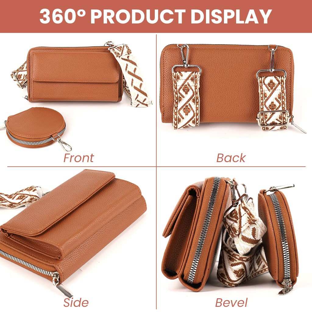 PALAY Crossbody Bag for Women featuring Adjustable Nylon Strap & PU Leather Design | Compact Phone and Card Organizer