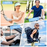 PALAY Ice Silk Gloves for Driving and Cycling featuring Anti-Skid Palm and UPF 50+ Grey