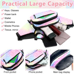 PALAY Waist Bag for Women with Three Zipper Pockets and Quick Release Buckle | Oxford Cloth Travel Fanny Pack
