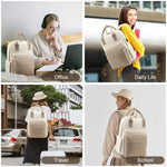PALAY Laptop Backpack for Travel and School featuring USB Charging Port and Oxford Cloth Design
