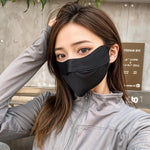 PALAY Sun Protection Face Cover for Women with Adjustable Ear Loops and Ice Silk Fabric | 3PCS Washable Outdoor UV Mask