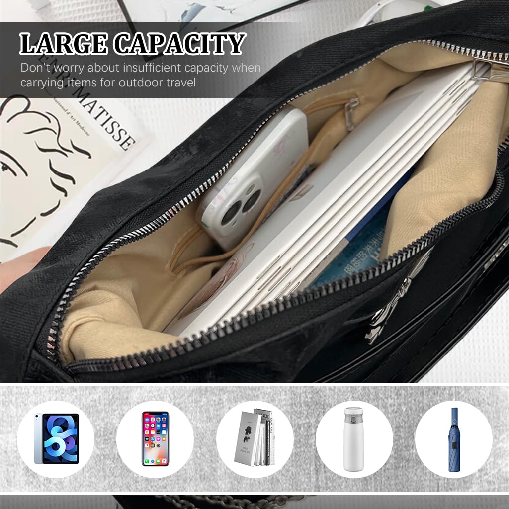 PALAY Hobo Bag for Women with Convertible Backpack Design and Black PU Material | Stylish Shoulder Tote