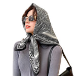 PALAY Satin Square Scarf for Women 35x35in with Silky Texture and Versatile Styling | Ideal Gift