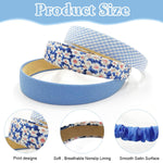PALAY Headband Set for Women featuring 7pcs Blue Pearl and Flower Designs | Ideal Gift