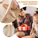 PALAY Women Fleece Lined Tights for Winter Warmth with High Waist Support | Sheer Look