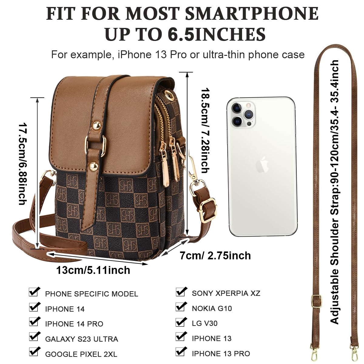 PALAY® Sling Bag for Women Crossbody Bag for Women Phone Bag
