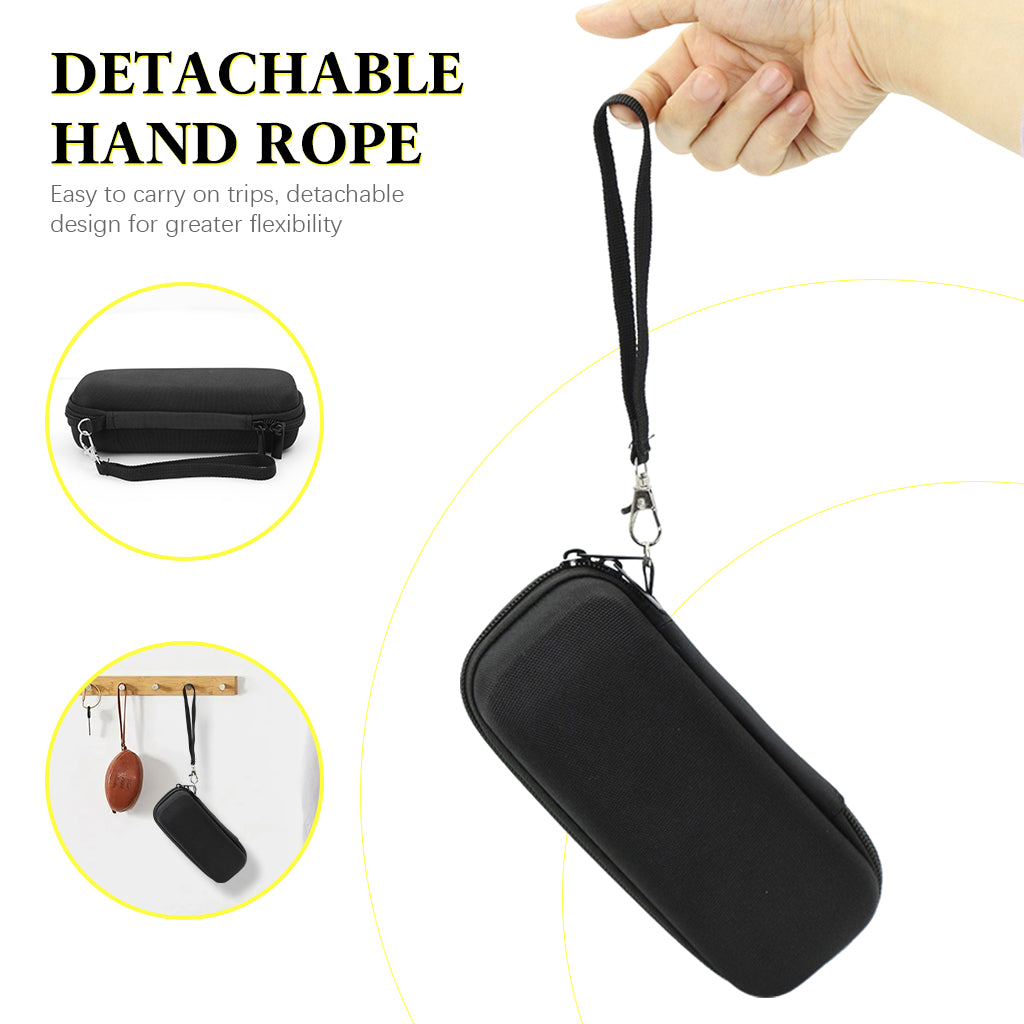 PALAY® Estuche rígido para recortadora y afeitadora eléctrica, bolsa de transporte y organizador de viaje para QP2520, QP2530, QP2620, QP2630, negro