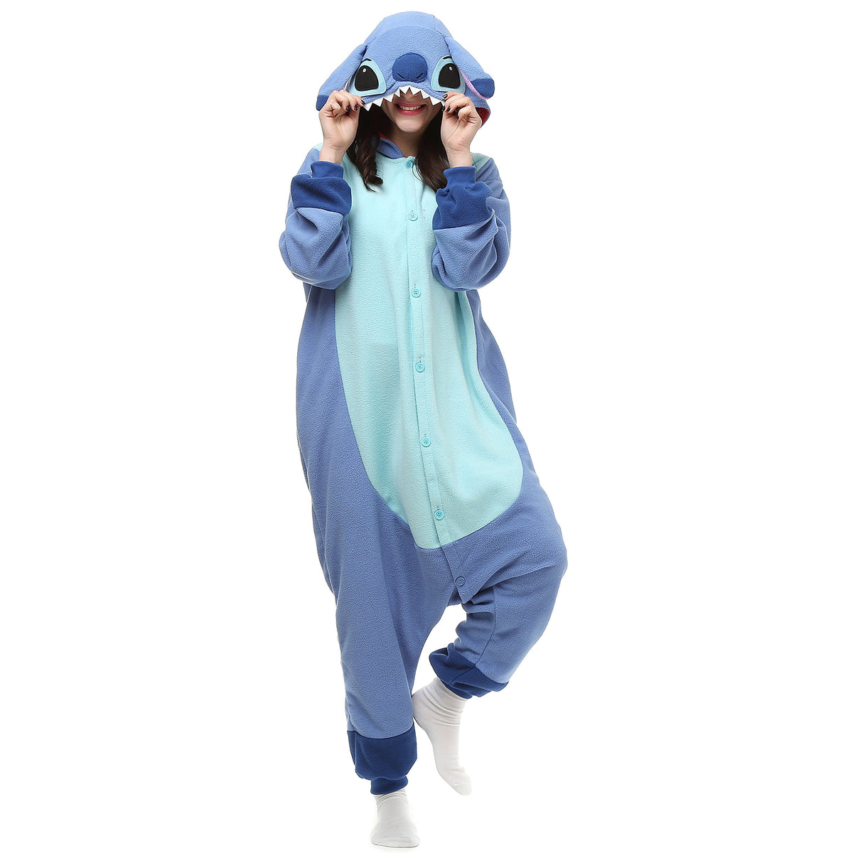 PALAY® Adult Onesie Animal Pajamas Blue