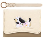 PALAY® Wallets Girls Cute Coquette Bow Small Wallet with Key-Chain Aesthetic Card Holder with ID Window Purse for Women