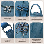 PALAY Backpack for Women with Multi Layer Design and Utility Pouch | Fashion PU Tote