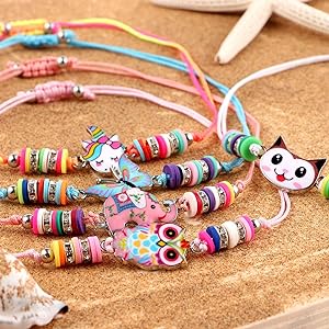 PALAY® Hand Bracelet for Kids Girls Stylish Unicorn Friendship Band Kids Bracelets for Girls Best Friend Bracelet Set Kids Party Gift Wrist Bracelet Hand Jewellery for Kids (Multicolor) - 12 Pieces