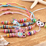 PALAY® Hand Bracelet for Kids Girls Stylish Unicorn Friendship Band Kids Bracelets for Girls Best Friend Bracelet Set Kids Party Gift Wrist Bracelet Hand Jewellery for Kids (Multicolor) - 12 Pieces