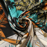 PALAY Satin Scarf for Women 35x35 in with Vibrant Prints and Silky Polyester Fabric | Gift Wrap