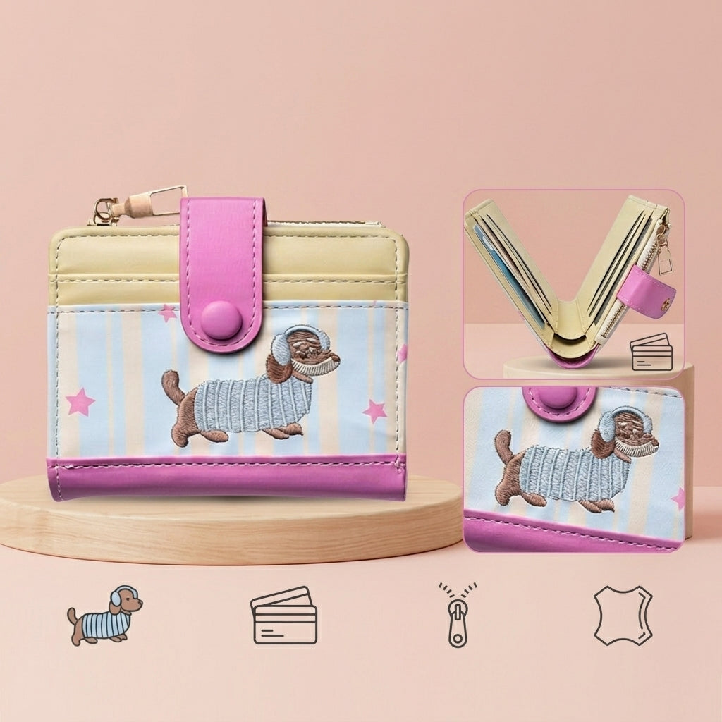 PALAY Kawaii Card Holder Wallet for Girls