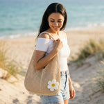 PALAY Crochet Tote Bag for Women