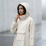 PALAY Motorcycle Raincoat with Hood for Women