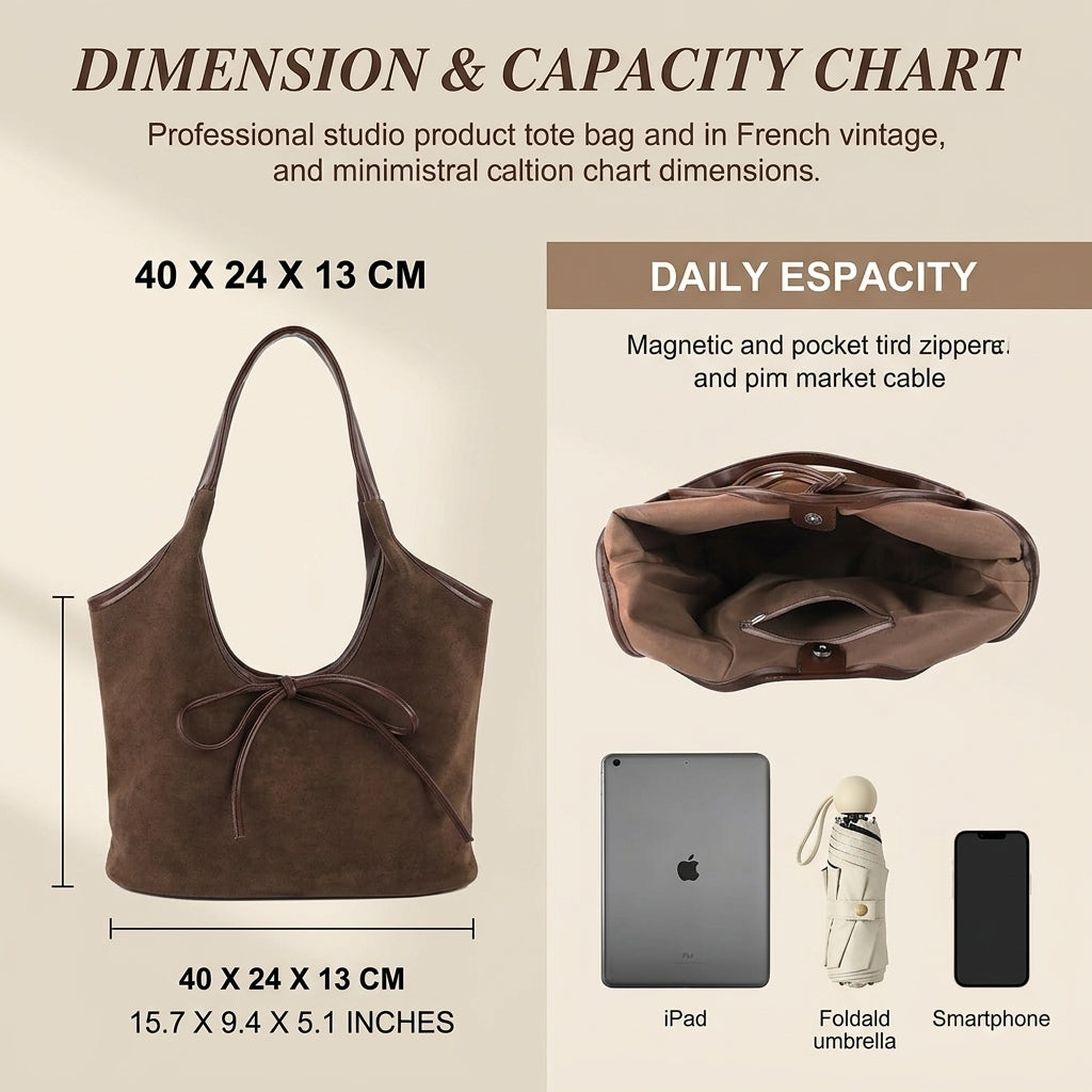 PALAY PU Leather Hobo Tote Bag for Women Soft Slouchy Shoulder Bag