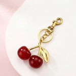 PALAY Red Cherry Bag Charm Keyring