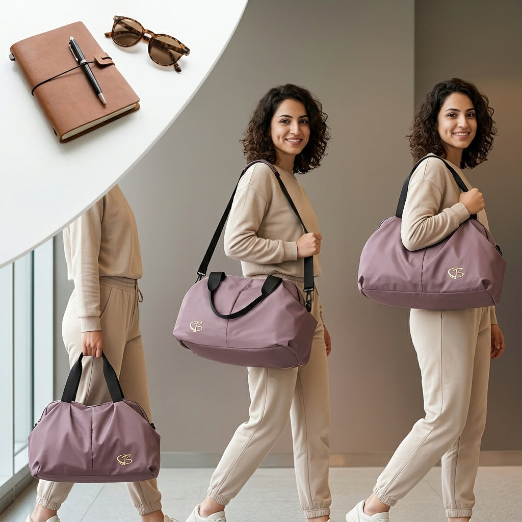PALAY Gym Bag for Women with Wet Compartment