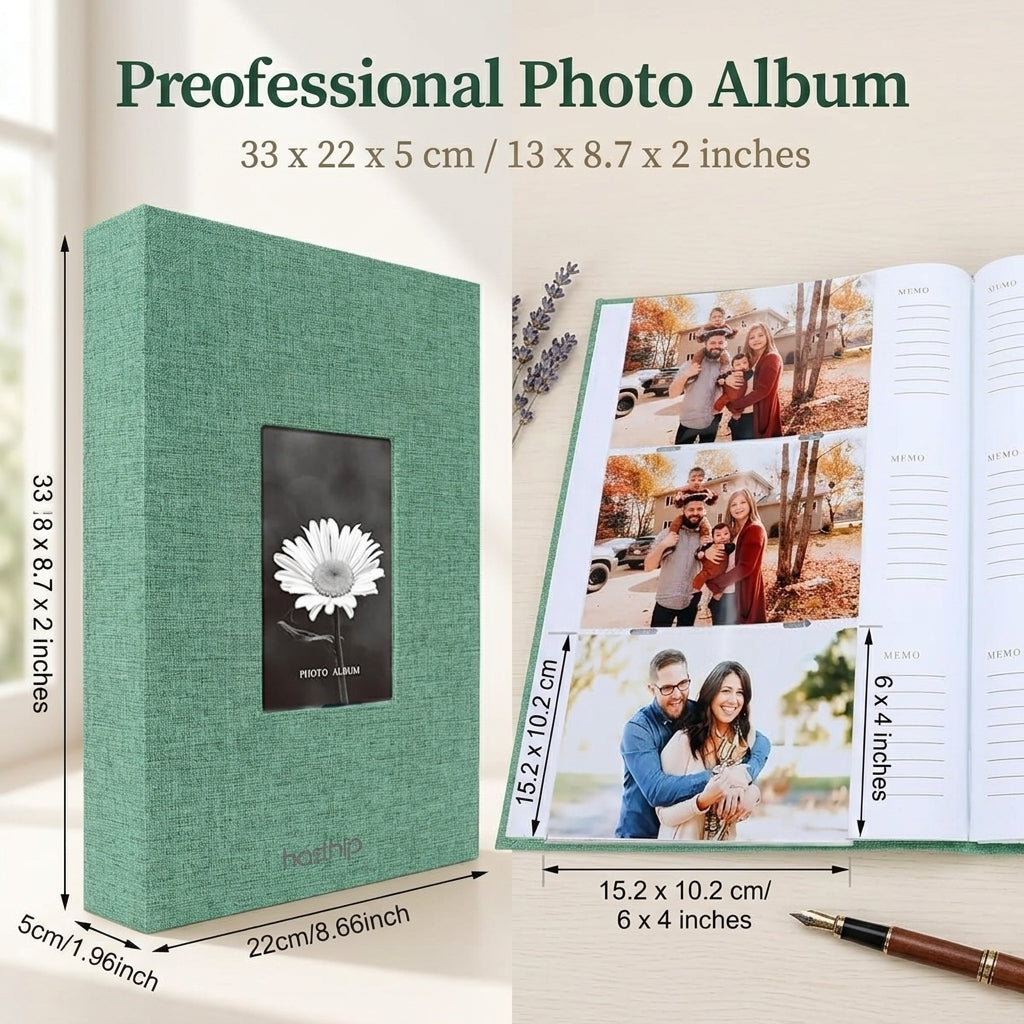 PALAY 300 Pocket Photo Album Scrapbook for 4x6 Photos