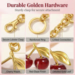 PALAY Red Cherry Bag Charm Keyring