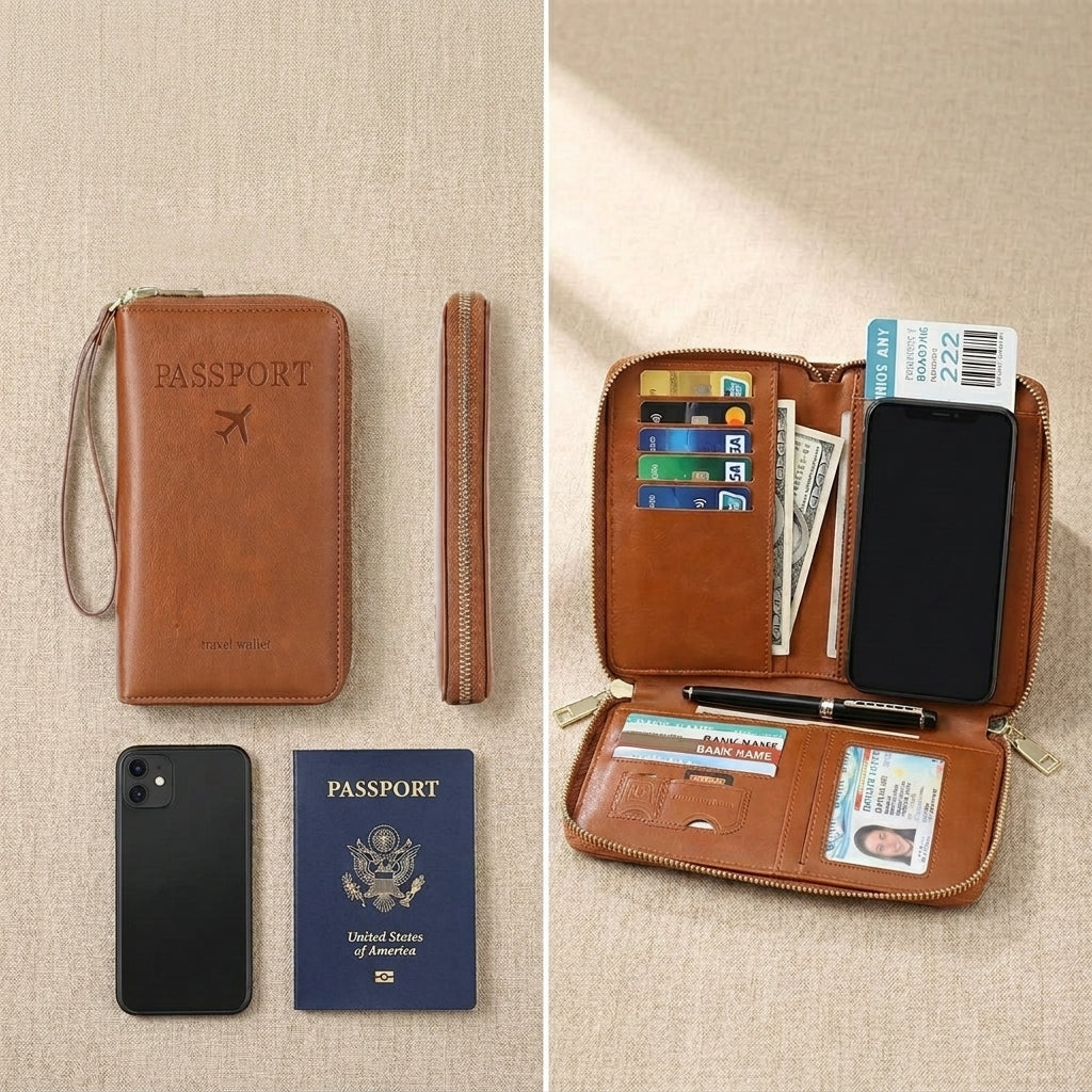 PALAY Travel Passport Wallet for Men & Women