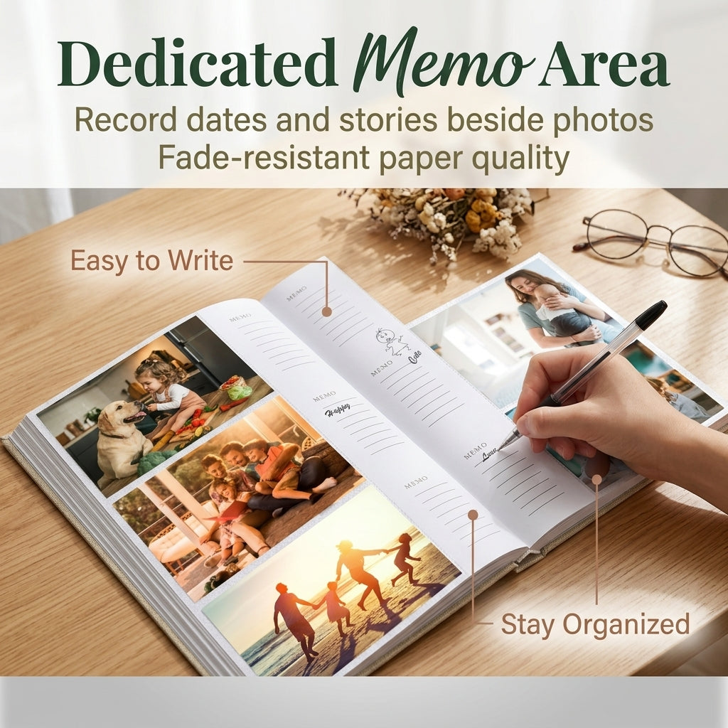 PALAY 300 Pocket Photo Album Scrapbook for 4x6 Photos