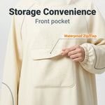 PALAY Motorcycle Raincoat with Hood for Women