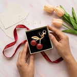 PALAY Red Cherry Bag Charm Keyring