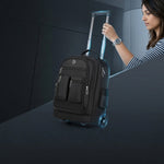 PALAY Wheeled Travel Bag with Trolley Handle Waterproof Oxford Cloth