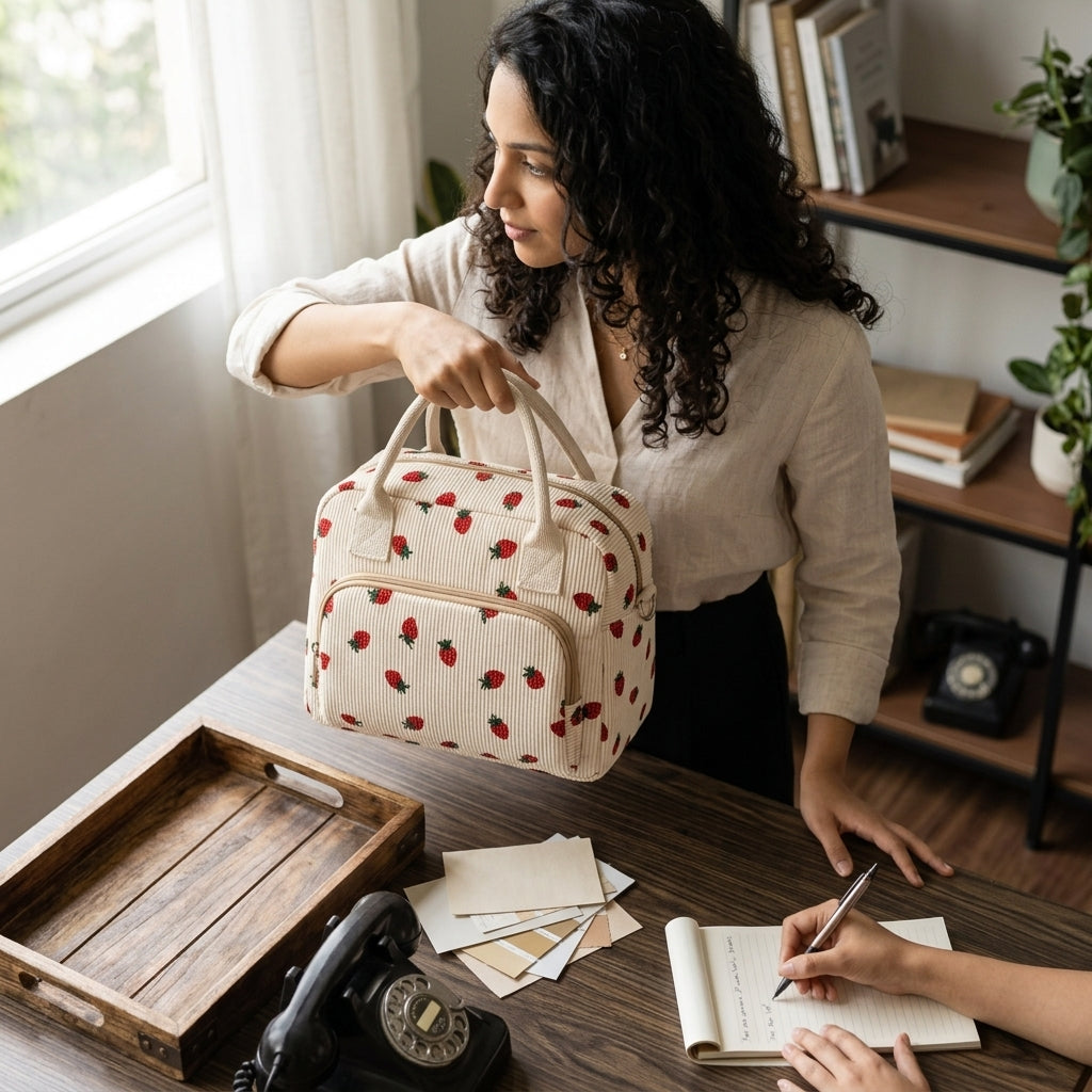 PALAY Insulated Lunch Bag for Women & Girls