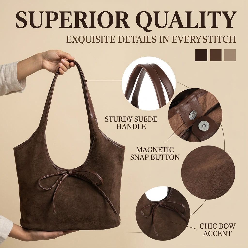 PALAY PU Leather Hobo Tote Bag for Women Soft Slouchy Shoulder Bag
